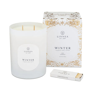 Holiday Double Wick Candle | Linnea