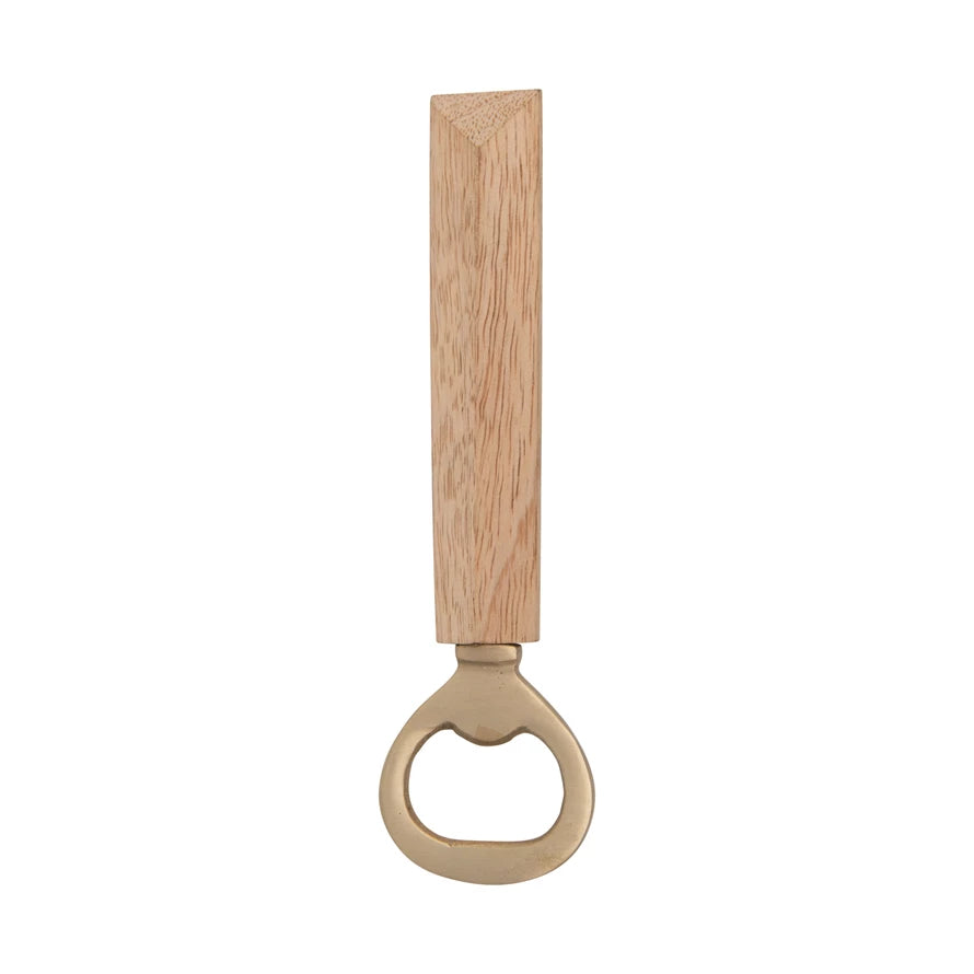 Bottle Opener with Mango Wood Handle