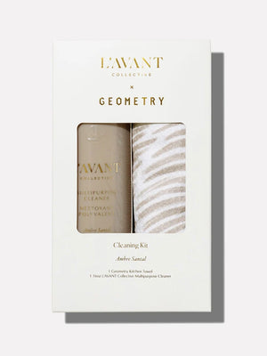 L'AVANT x Geometry Cleaning Kit | Amber Santal