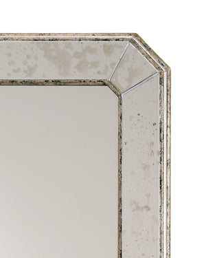 Antiqued Glass Mirror
