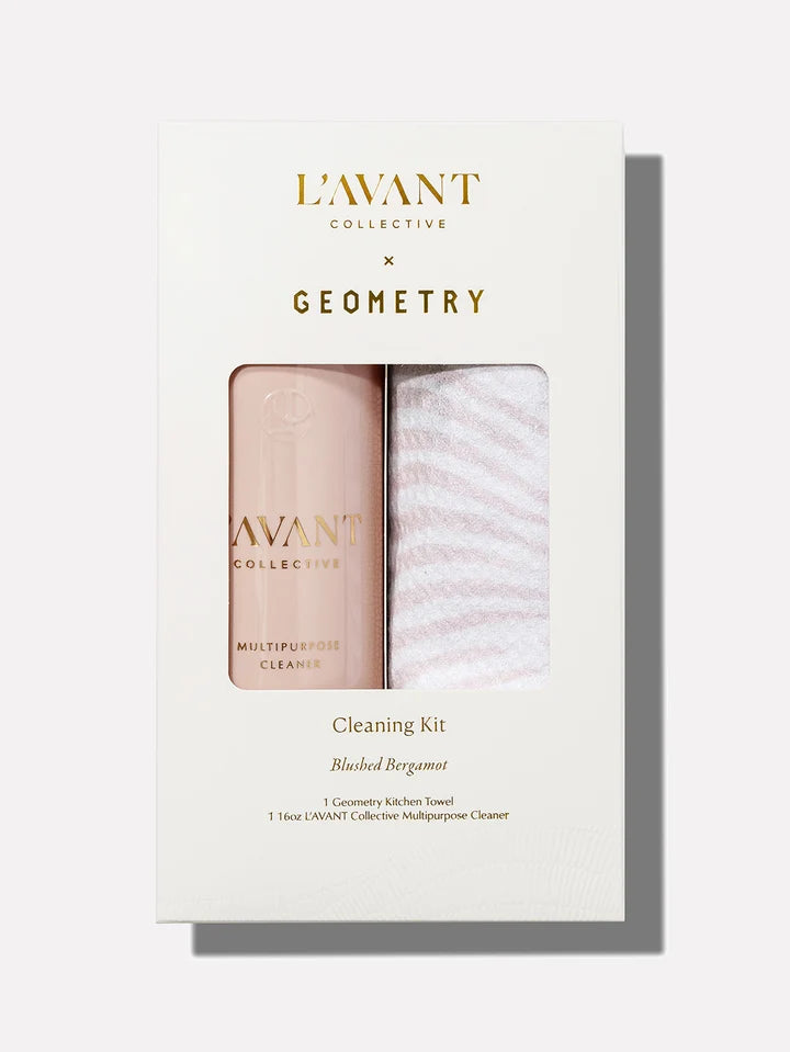 L'AVANT x Geometry Cleaning Kit | Blushed Bergamot