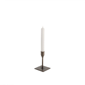 Square Silver Candlestick