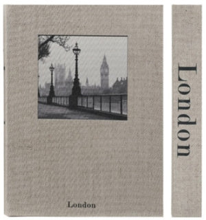 Book cover with a photo of London's Big Ben and a bridge, titled 'London'.