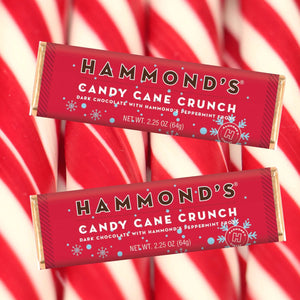 Candy Cane Crunch Bar | Hammond's Candies