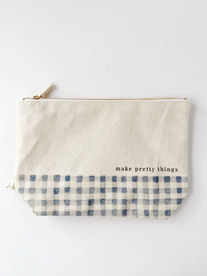 Canvas Zipper Pouch | Emily Lex Studio