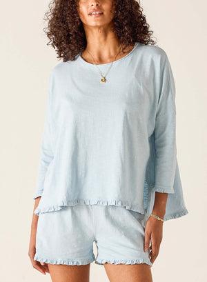 Catalina Ruffle Tee | Mersea