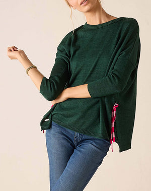 Catalina Tie Side Sweater | MERSEA