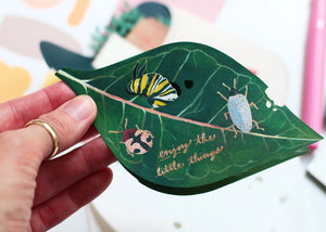 Caterpillar Greeting Pop-Up Card