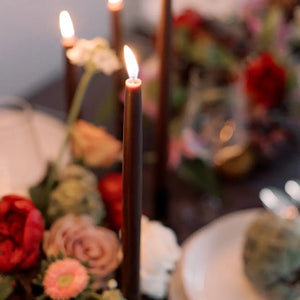 Beeswax Taper Candles | Chestnut