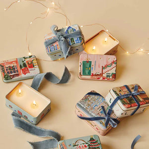 Holiday Candle Tin Collection
