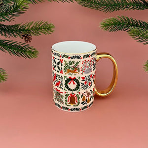Christmastide Porcelain Mug | Rifle Paper Co.