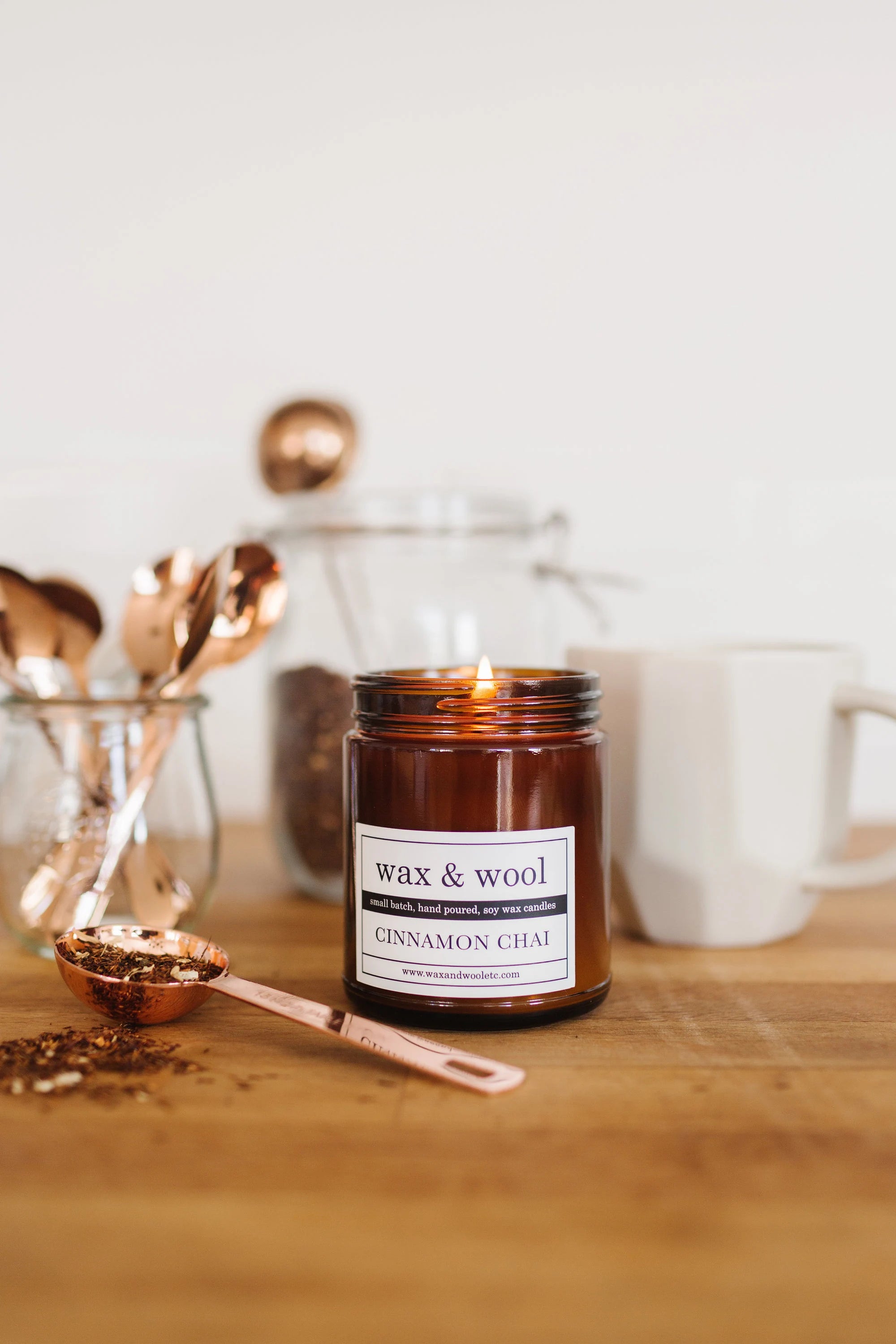 English Lavender Candle | Wax & Wool