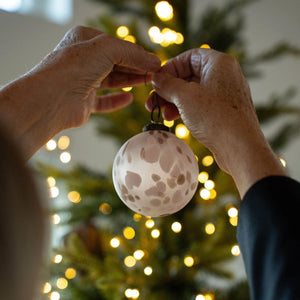 Confetti Glass Ornaments