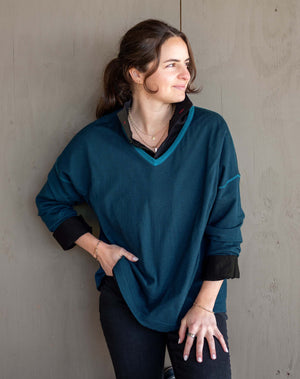 Delmar V-Neck Sweater | MERSEA