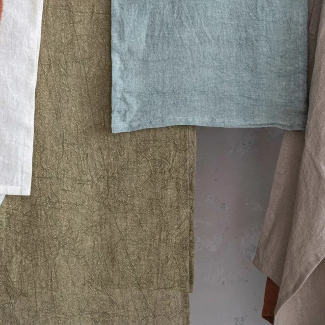 Stonewashed Linen Tea Towel