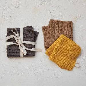 Cotton Knit Dishcloths