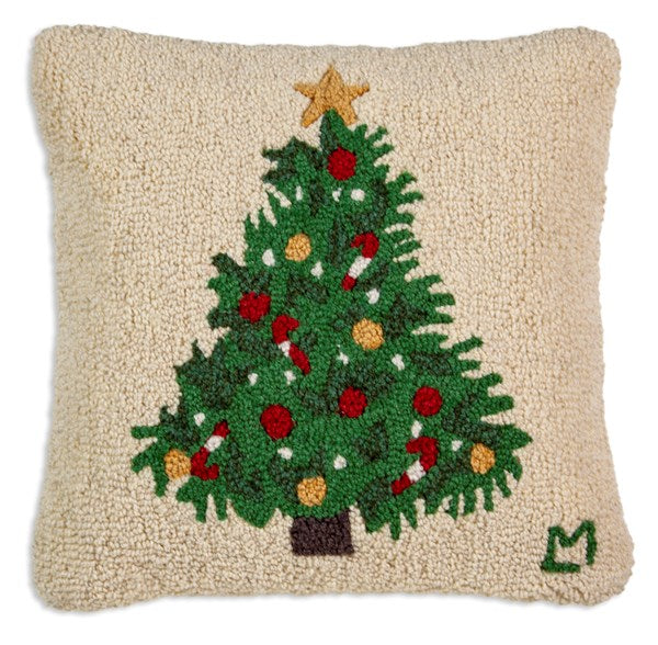 Elegant Tree Wool Pillow