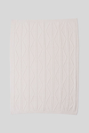 CozyChic Fisherman Cable Throw | Barefoot Dreams