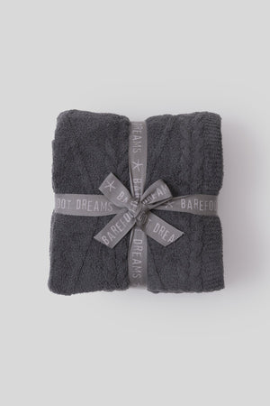 CozyChic Fisherman Cable Throw | Barefoot Dreams