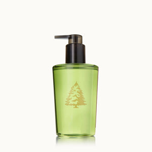 Frasier Fir holiday hand wash with plastic pump. Thymes.