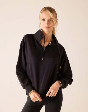 Frenchie Quarter Zip Sweatshirt | MERSEA