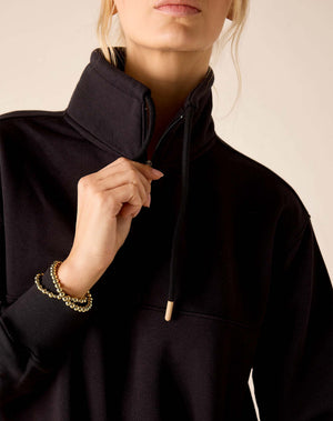 Frenchie Quarter Zip Sweatshirt | MERSEA