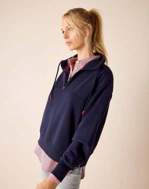 Frenchie Quarter Zip Sweatshirt | MERSEA