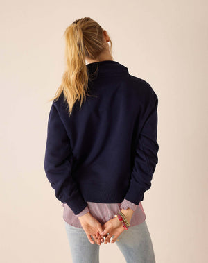 Frenchie Quarter Zip Sweatshirt | MERSEA