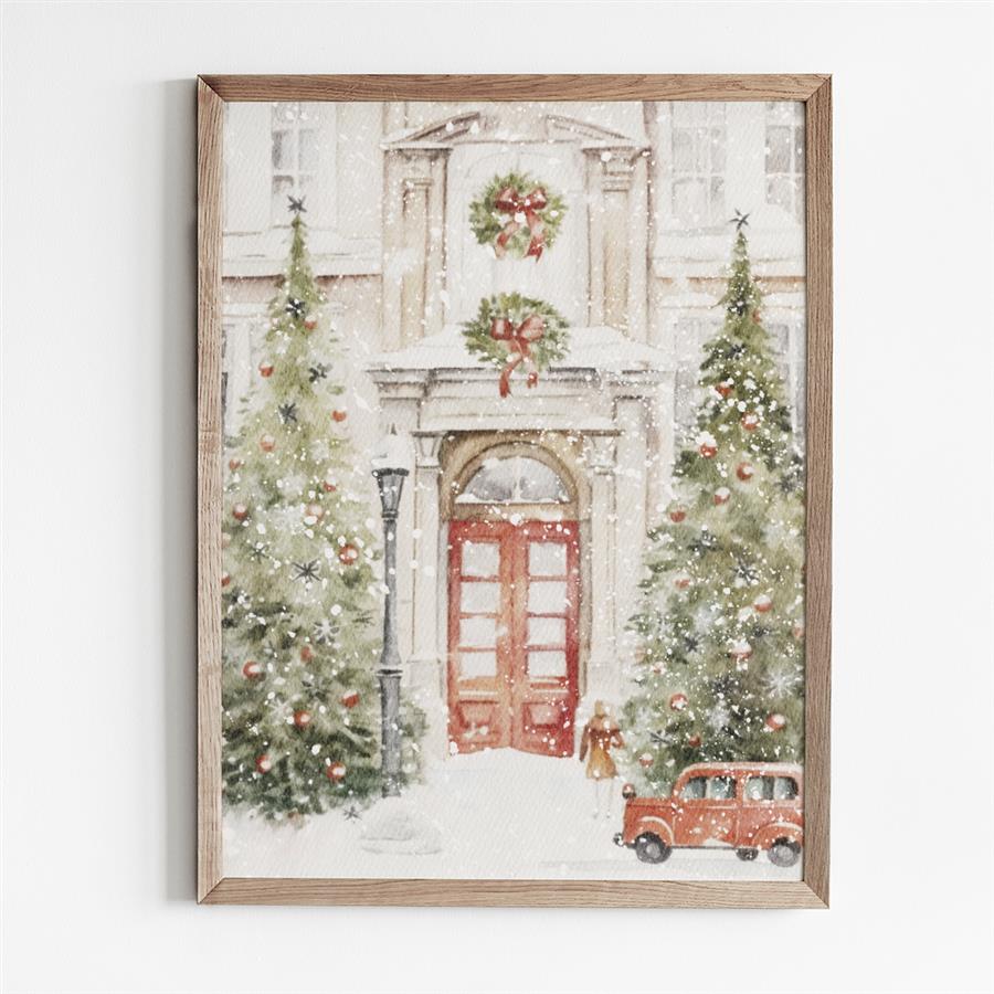 Vintage Christmas Art Prints | Holiday