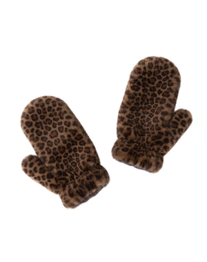 Chamonix Faux Fur Mittens
