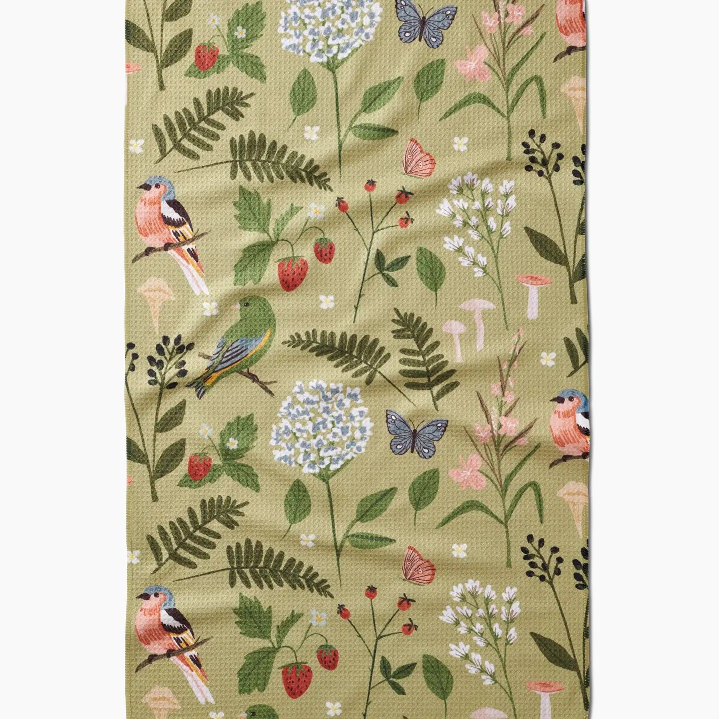 Good Green Earth Tea Towel | Geometry