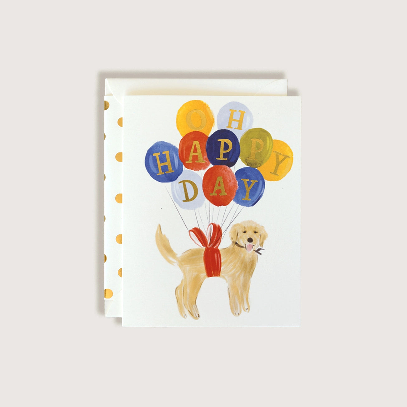 Happy Day Doggo Card | The First Snow