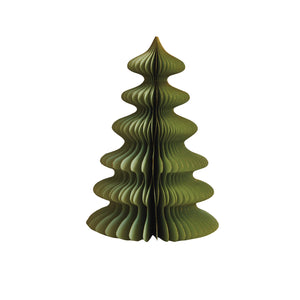 Honeycomb Round Paper Trees | Enchanted Christmas Collection