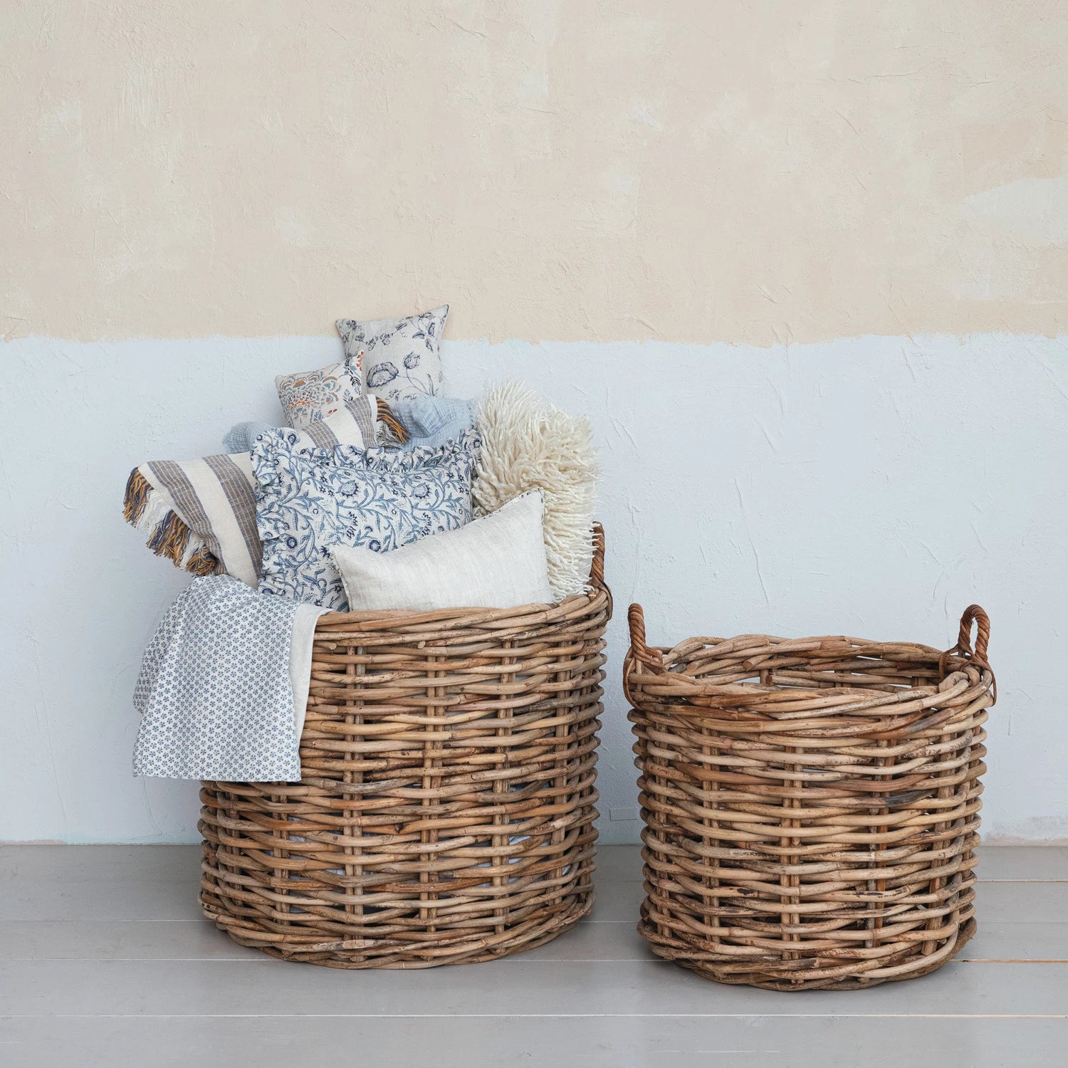 Woven Rattan Baskets