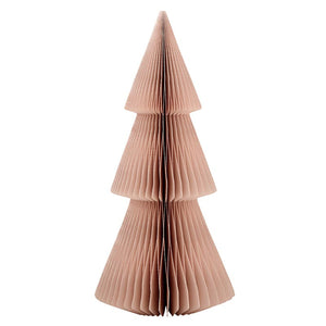 Light Rose Paper Trees | Holiday