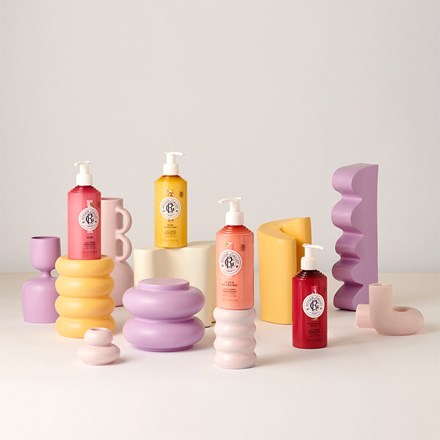 French line of shea butter body lotions. Roger & Gallet. Paris, France. 