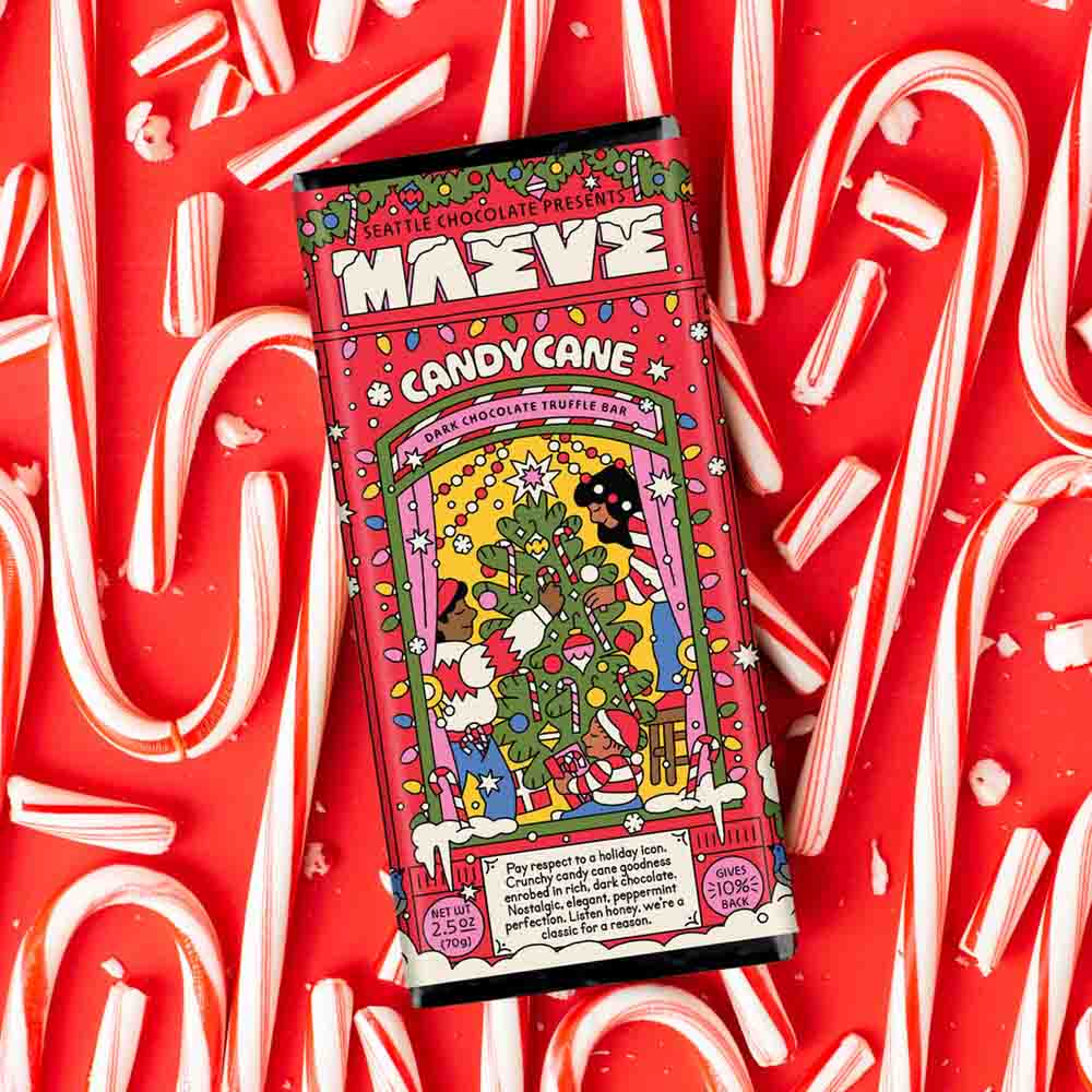 Candy Cane Crunch | Maeve Chocolate