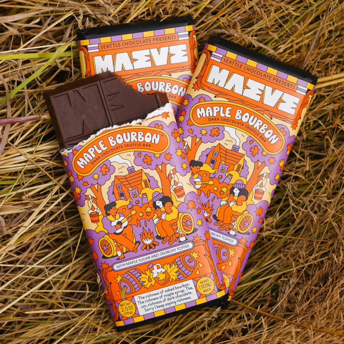Maple Bourbon | Maeve Chocolate