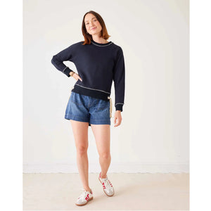 Frenchie Tie Side Sweatshirt | Mersea