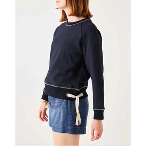 Frenchie Tie Side Sweatshirt | Mersea