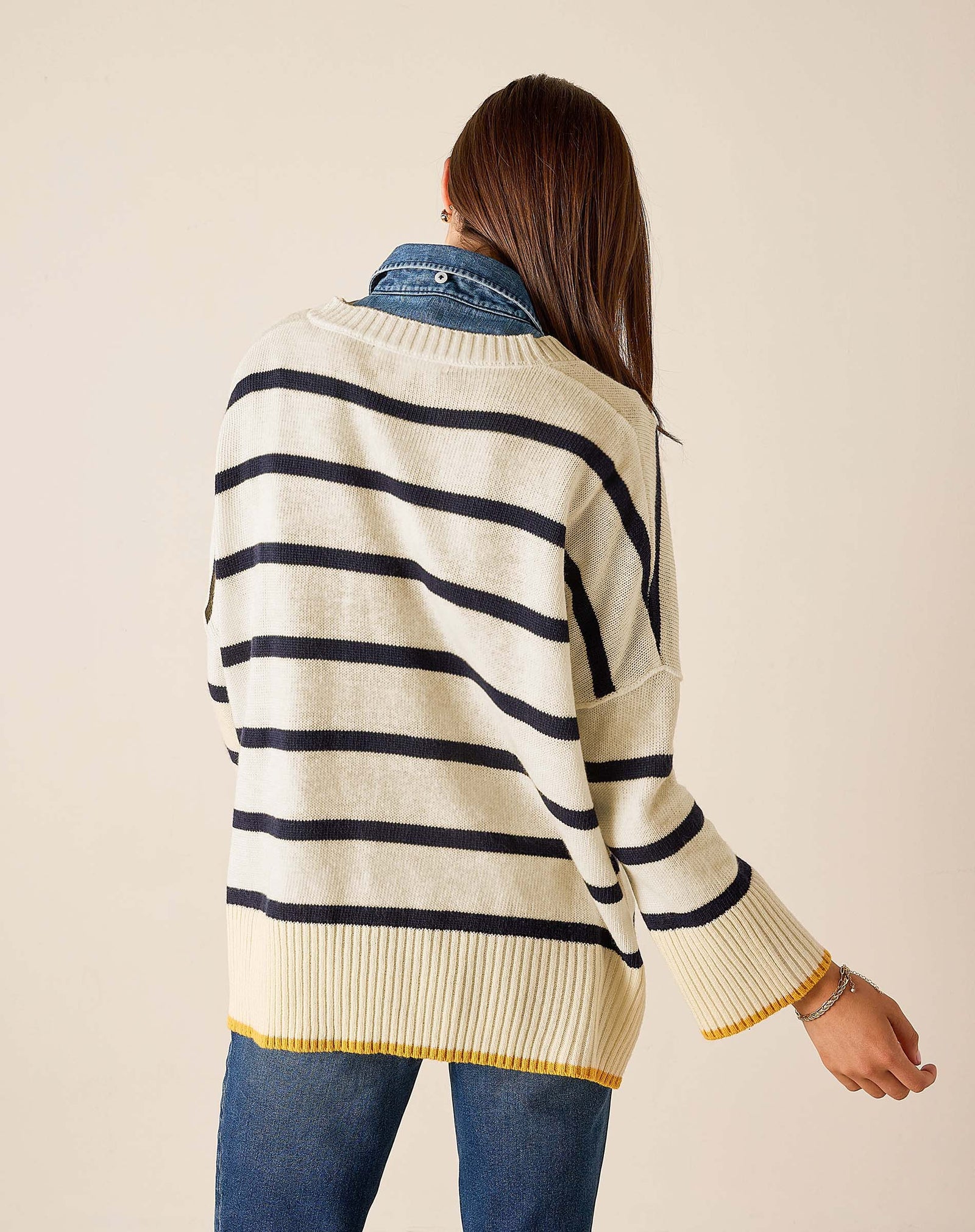 Montauk V-Neck Sweater | MERSEA