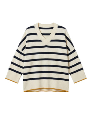 Montauk V-Neck Sweater | MERSEA