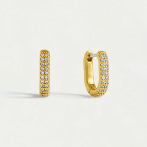 Petit Pavé Huggie Earrings | Dean Davidson