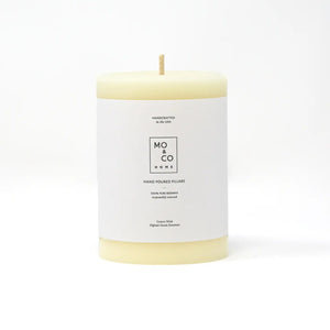 Beeswax Pillar Candles | Natural