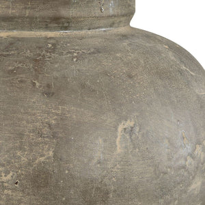 Distressed Earthy Concrete Table Lamp