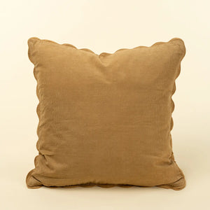 Scalloped Corduroy Pillow