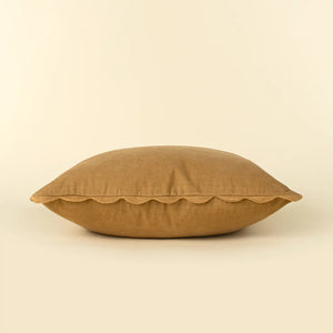 Scalloped Corduroy Pillow
