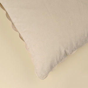 Scalloped Corduroy Pillow