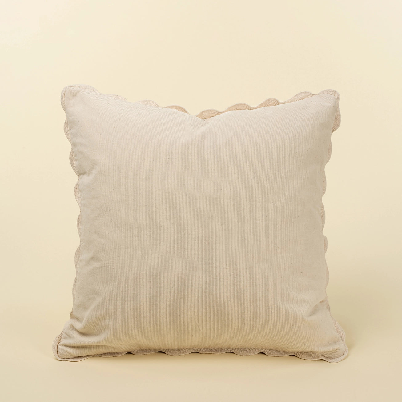 Scalloped Corduroy Pillow