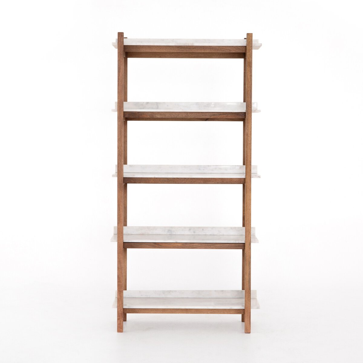 Marble and Mango Wood Bookshelf